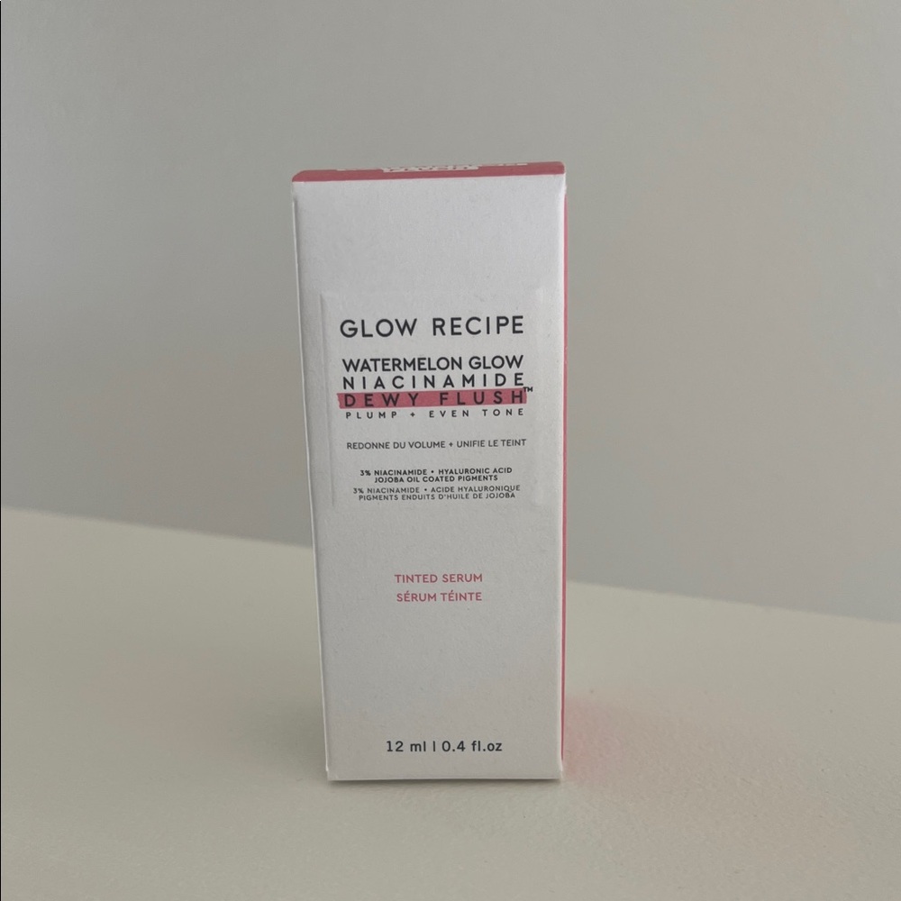 Glow Recipe Watermelon Glow Tinted Serum - White & Pink Packaging